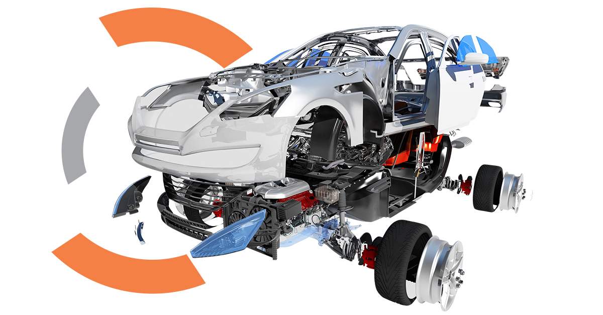 قطعات مهندسی و موتوری خودروها